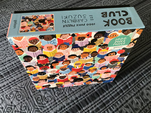1,000-PIECE FRESH AND MODERN PUZZLE--IT'S TIME FOR BOOK CLUB!