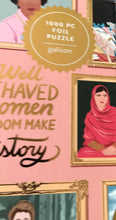 1,000-PIECE ARTSY, DELUXE PUZZLE WITH GOLD FOIL ACCENTS--CELEBRATE STRONG WOMEN IN HISTORY