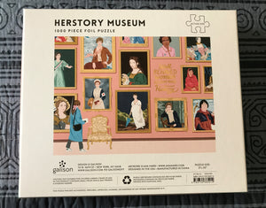 1,000-PIECE ARTSY, DELUXE PUZZLE WITH GOLD FOIL ACCENTS--CELEBRATE STRONG WOMEN IN HISTORY