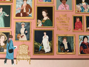 1,000-PIECE ARTSY, DELUXE PUZZLE WITH GOLD FOIL ACCENTS--CELEBRATE STRONG WOMEN IN HISTORY