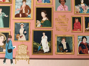 1,000-PIECE ARTSY, DELUXE PUZZLE WITH GOLD FOIL ACCENTS--CELEBRATE STRONG WOMEN IN HISTORY