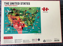 1,000-PIECE USA MAP WITH STATE CAPITALS/ART SYMBOLS FOR EACH PLACE (SO COLORFUL! SO FUN! GREAT FAMILY GIFT)