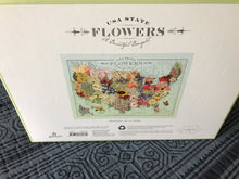 1,000-PIECE USA MAP, CREATED WITH THE STATE FLOWERS (SOOOOO PRETTY!)