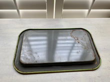 COLORFUL, MID-CENTURY, ALUMINUM "PARROT" TRAY