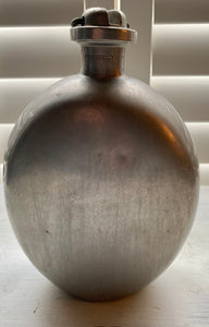 VINTAGE U.S. ARMY 1-QUART ALUMINUM CANTEEN (1918 WORLD WAR I ERA TO KOREA AND WORLD WAR II, EARLY 1940S, MADE BY LANDERS, FRARY & CLARK, NEW BRITAIN, CONNECTICUT)--RARE AND VERY SPECIAL AND MADE IN THE USA