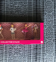 CUTE SPORT/CAREER-THEMED 5-BARBIE FIGURINE SET--GREAT GIFT! A RARE ITEM