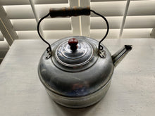 EXTRA-EXTRA HEAVYWEIGHT, MASSIVE "PAUL BUNYAN," VINTAGE TEA KETTLE (VERY RARE, VERY OLD, AND THE BIGGEST ONE YOU'LL EVER FIND!)