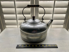 EXTRA-EXTRA HEAVYWEIGHT, MASSIVE "PAUL BUNYAN," VINTAGE TEA KETTLE (VERY RARE, VERY OLD, AND THE BIGGEST ONE YOU'LL EVER FIND!)