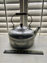 EXTRA-EXTRA HEAVYWEIGHT, MASSIVE "PAUL BUNYAN," VINTAGE TEA KETTLE (VERY RARE, VERY OLD, AND THE BIGGEST ONE YOU'LL EVER FIND!)