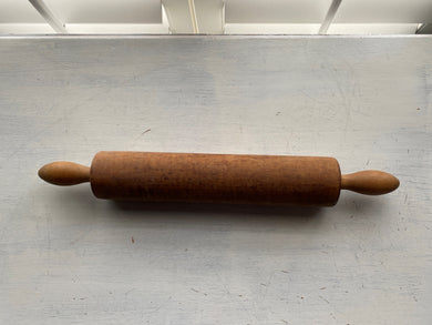 VINTAGE VERY SPECIAL, LARGE, SOLID-WOOD ROLLING PIN:  HEAVY-DUTY AND GORGEOUS