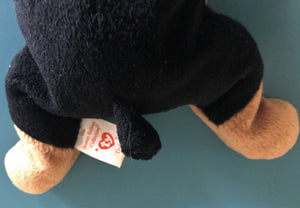 TY BEANIE BABY "DOBY" THE DOBERMAN DOGGIE