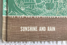 CHARMING VINTAGE SCHOOL BOOK "SUNSHINE AND RAIN" (1949 SAMPLE COPY IN EXCELLENT CONDITION)