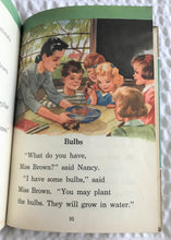 CHARMING VINTAGE SCHOOL BOOK "SUNSHINE AND RAIN" (1949 SAMPLE COPY IN EXCELLENT CONDITION)