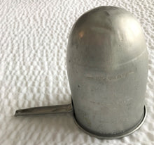VINTAGE ALUMINUM, COMMERCIAL 14-OUNCE MEASURING SCOOP WITH ROUND BOTTOM
