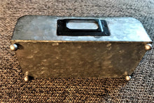 GALVANIZED NAPKIN HOLDER OR BILL/FILE/LETTER HOLDER (WITH FILE-NAME HOLDER ON THE FRONT)