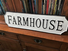 BEAUTIFUL, BLACK-AND-IVORY, HEAVY METAL "FARMHOUSE" WALL DECOR