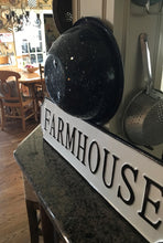 BEAUTIFUL, BLACK-AND-IVORY, HEAVY METAL "FARMHOUSE" WALL DECOR