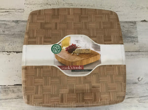 A-MA-ZING, PROFESSIONAL-QUALITY BAMBOO CHOPPING BLOCK/SERVING TRAY