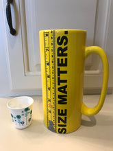 GIGANTIC "MEASURING TAPE" MUG