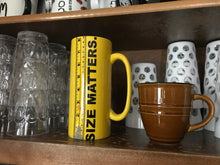 GIGANTIC "MEASURING TAPE" MUG