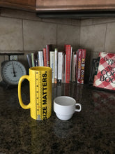 GIGANTIC "MEASURING TAPE" MUG