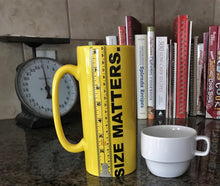 GIGANTIC "MEASURING TAPE" MUG