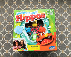 CRAZY-FUN FAMILY/CHILDREN'S GAME:  "HUNGRY HUNGRY HIPPOS"