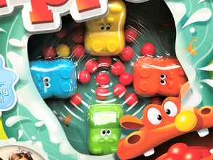 CRAZY-FUN FAMILY/CHILDREN'S GAME:  "HUNGRY HUNGRY HIPPOS"