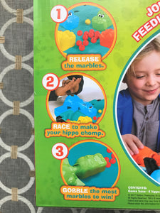 CRAZY-FUN FAMILY/CHILDREN'S GAME:  "HUNGRY HUNGRY HIPPOS"