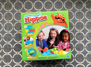 CRAZY-FUN FAMILY/CHILDREN'S GAME:  "HUNGRY HUNGRY HIPPOS"