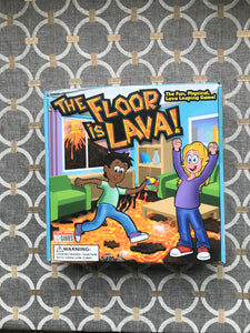 FAMILY GAME:  "THE FLOOR IS HOT LAVA"