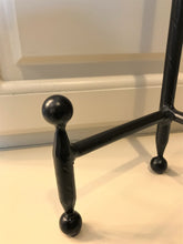 SMALL/LARGE CAST IRON TRIPOD-STYLE EASELS/STANDS