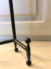 SMALL/LARGE CAST IRON TRIPOD-STYLE EASELS/STANDS