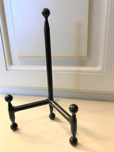 SMALL/LARGE CAST IRON TRIPOD-STYLE EASELS/STANDS