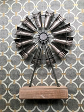 GORGEOUS, RUSTIC GALVANIZED/IRON/WOOD WINDMILL DECOR