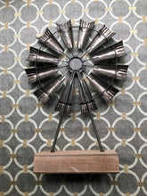 GORGEOUS, RUSTIC GALVANIZED/IRON/WOOD WINDMILL DECOR