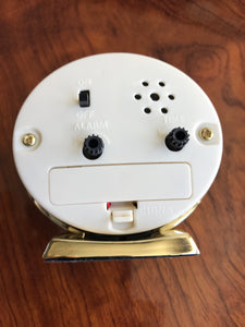 BITTY "BABY BEN" GOLD ALARM CLOCK