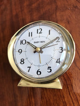 BITTY "BABY BEN" GOLD ALARM CLOCK