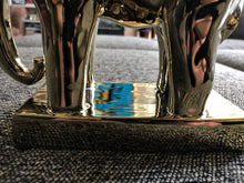 GORGEOUS GOLD ELEPHANT SITTING DECOR