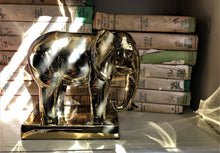 GORGEOUS GOLD ELEPHANT SITTING DECOR