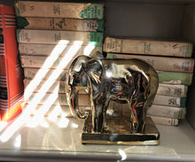 GORGEOUS GOLD ELEPHANT SITTING DECOR
