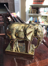 GORGEOUS GOLD ELEPHANT SITTING DECOR