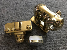 SAY CHEESE! SHINY-GOLD DECORATIVE CAMERA DECOR