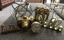 GORGEOUS GOLD ELEPHANT SITTING DECOR
