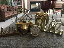 GORGEOUS GOLD ELEPHANT SITTING DECOR