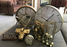 GORGEOUS GOLD ELEPHANT SITTING DECOR