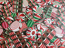 500-PIECE CHRISTMAS PUZZLE:  HO-HO-HOLIDAY! RED, WHITE, AND GREEN, OLD-FASHIONED RIBBON CANDY AND HARD CANDY PUZZLE (MADE IN THE USA! MAKES A WONDERFUL GIFT)