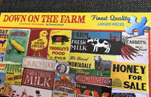 1,000-LARGER PIECE FARM-ISH, VERY SPECIAL, CHARM-Y, FARM-Y PUZZLE (MADE IN THE USA!)