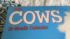 2018 JUST COWS CALENDAR (FREE UPON REQUEST, WITH ANY ORDER)