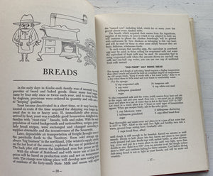 RARE "ALASKAN COOKBOOK FOR HOMESTEADERS OR GOURMET" VINTAGE COOKBOOK (HARDBACK WITH DUST JACKET)